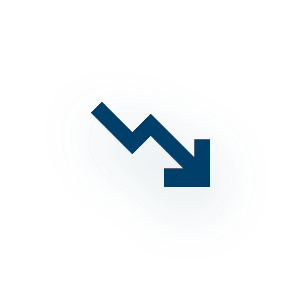 Trending Down — Free SVG, PNG, and animated icon for General Business