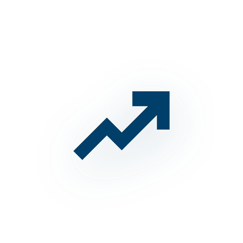 上昇トレンド矢印｜ビジネス全般の無料SVG・PNG・アニメーション素材