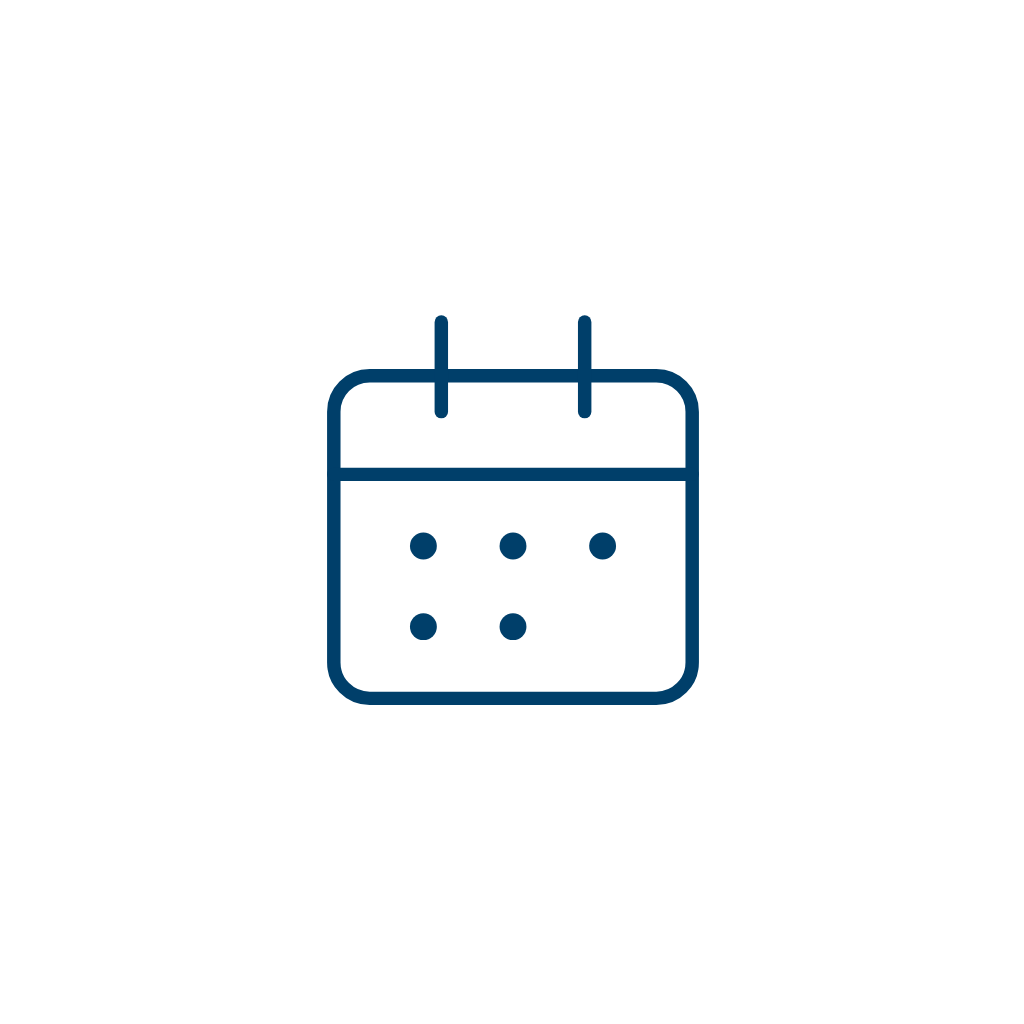 Calendar Line Art — Free SVG, PNG, and animated icon for General Business