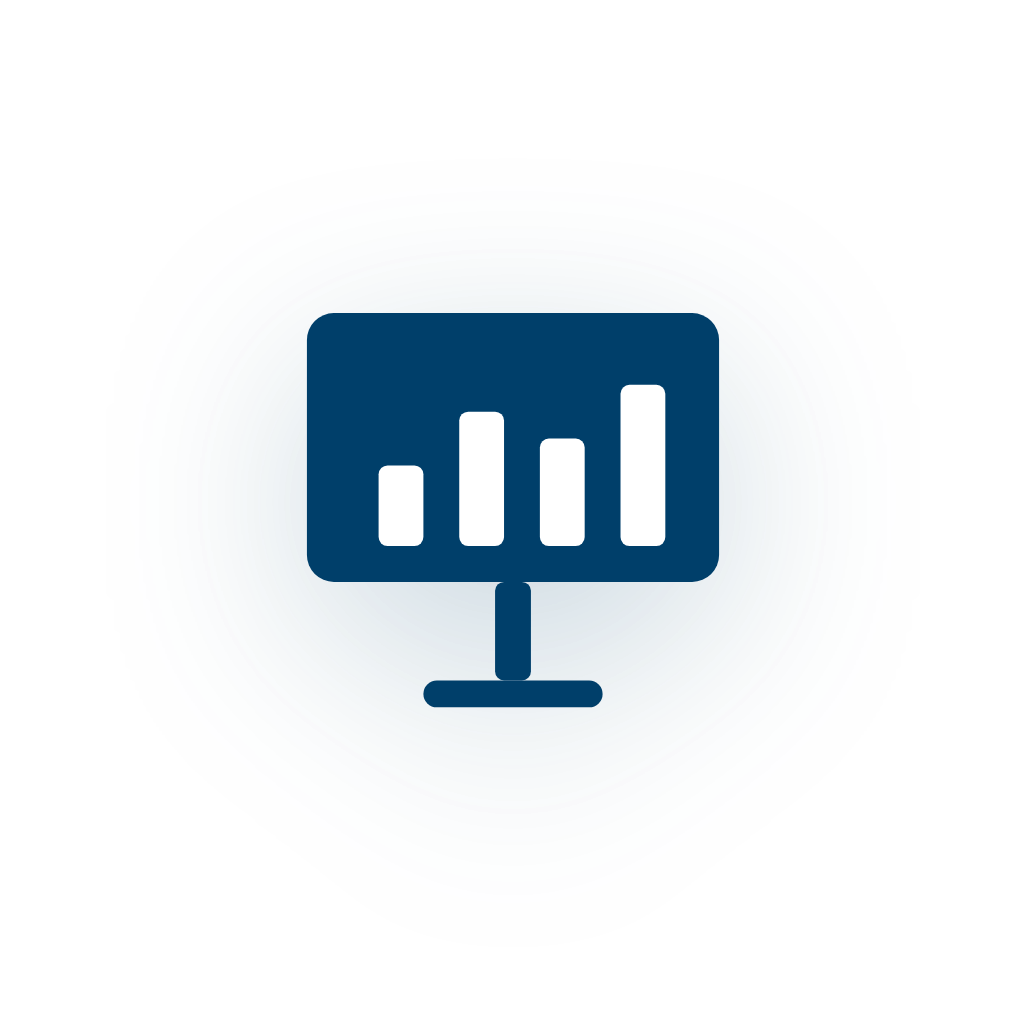 Presentation Chart — Free SVG, PNG, and animated icon for General Business
