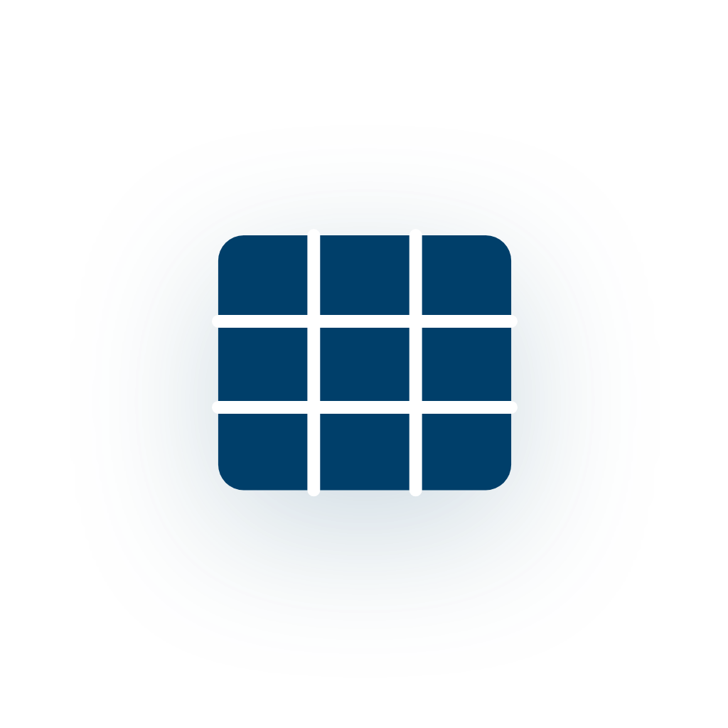 Table Cells — Free SVG, PNG, and animated icon for General Business