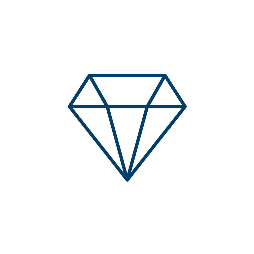 Diamond Line Art — Free SVG, PNG, and animated icon for Finance