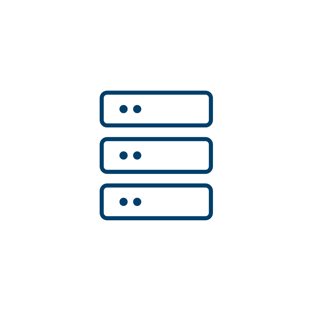 Server Line Art — Free SVG, PNG, and animated icon for IT & Technology