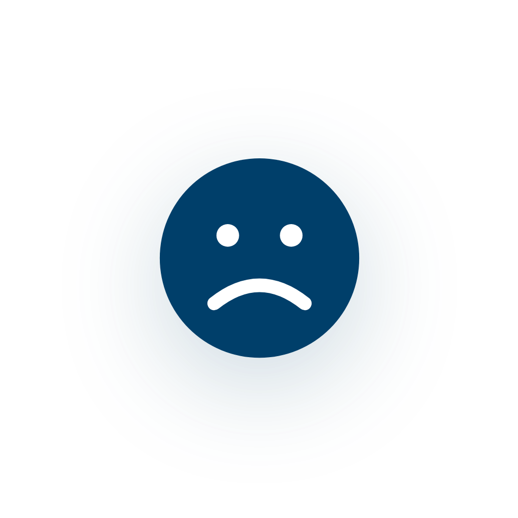 Frown Face — Free SVG, PNG, and animated icon for Social Media & Marketing