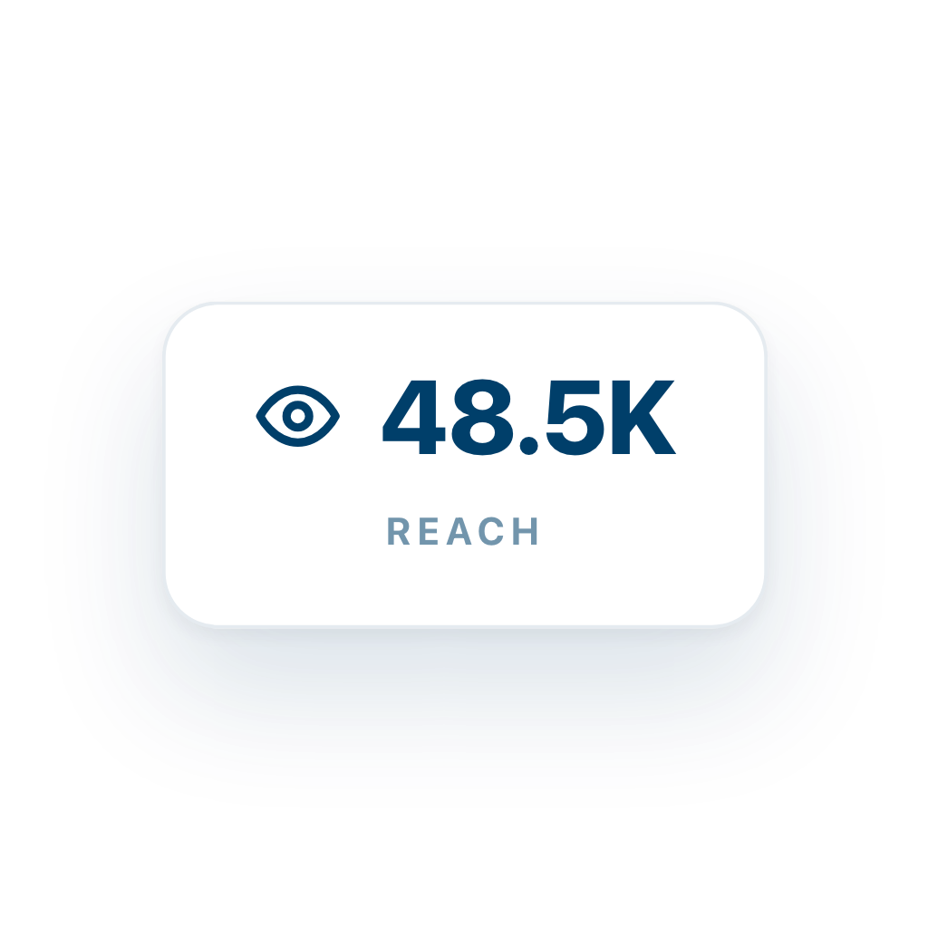Reach Counter — Free SVG, PNG, and animated icon for Social Media & Marketing